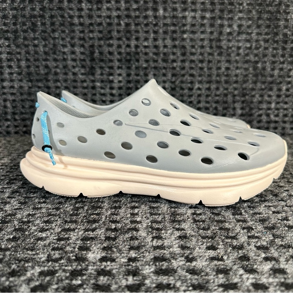Kane Active Recovery Shoe's Grey/Cream/Blue Mens 10 Women’s 12